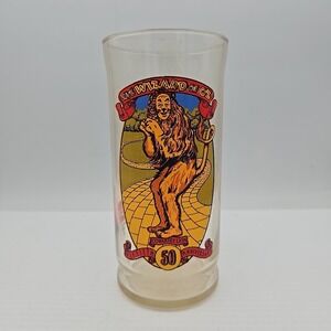 Vtg 1989 Coca Cola Wizard Of Oz Collector's Glass Cowardly‎ Lion